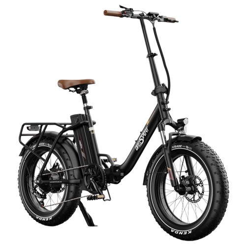 ONESPORT OT16 Max Elektrofahrrad 500W 48V 18Ah Schwarz Braun