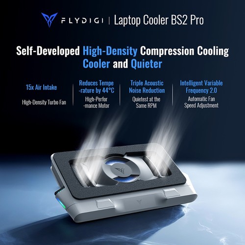 Flydigi BS2 Pro Laptop-Kühlpad für Laptops ab 15,6 Zoll
