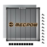 Mecpow H66 Plaque alvéolaire laser (650 x 650 x 22 mm) | Structure en aluminium pour CO₂/Lasers à diode