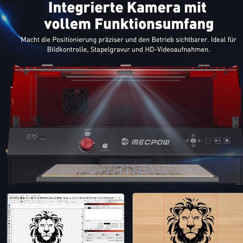 Mecpow X4 Pro 22W Laser Engraver