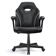 ACGAM CG-4746 Chaise de Bureau Gaming Dossier Ergonomique Pivot 360° Réglable en Hauteur Petite Version
