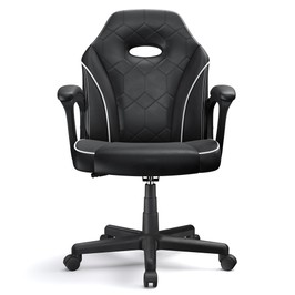 ACGAM CG-4746 Chaise de Bureau Gaming Dossier Ergonomique Pivot 360° Réglable en Hauteur Petite Version