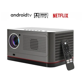 [Upgraded Edition, Netflix & Android TV Certified]  ETOE Whale Pro 1800 ANSI Projector, Native 1080P, 4K Decoding, WideVine L1, Auto Focus&nbsp;& Auto Keystone Correction, 2*10W Stereo Speakers, Dual-Band Wi-Fi