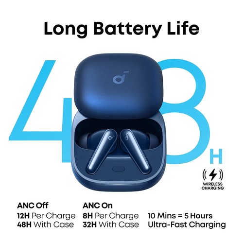 Anker Soundcore Liberty 5 ANC Earbuds Blue