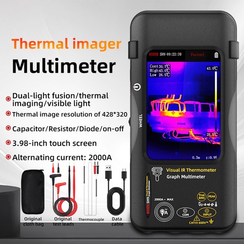 BSIDE SH9 Wärmebild-Multimeter mit Makroobjektiv