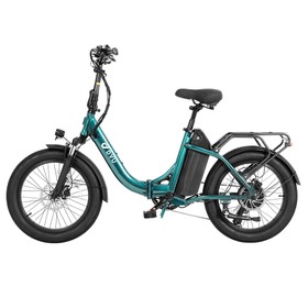 DYU C9 Folding Electric Bike 250W 48V 15.6Ah Green