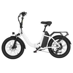 DYU C9 Folding Electric Bike 250W 48V 15.6Ah White
