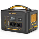 VTOMAN Jump 2200 Hordozható Erőmű, 1548 Wh LiFePO4 Akkumulátor, 2200 W AC Kimenet, Bővíthető 3096 Wh-ig