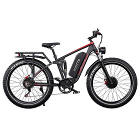 DUOTTS S26 elektromos kerékpár 26 hüvelykes 50km/h 48V 19.2Ah 750W dupla motor