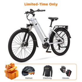 PURE UNICORN U8 Electric Bike 500W 48V 14Ah White