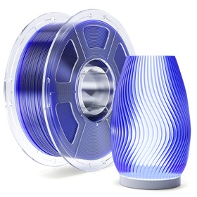 Mecpow Filament PETG 1kg Bleu Transparent