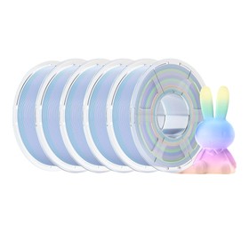 5kg Mecpow PLA Haute Vitesse Arc-en-Ciel Mat Gâteau Glacé