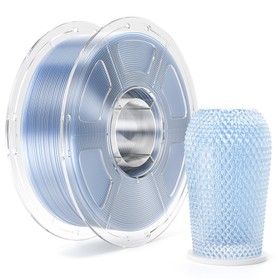 Mecpow High-Speed PETG Filament 1kg Transparent Hellblau