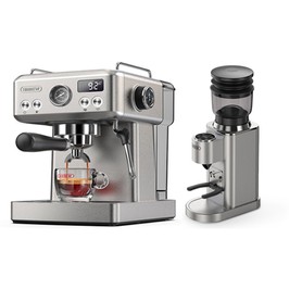 HiBREW H10A Semi-Automatische Espressomaschine + G7 Kaffeemühle