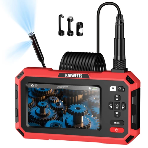 KAIWEETS KBC01 Inspection Camera, Dual Lens Endoscope, 1920P 5