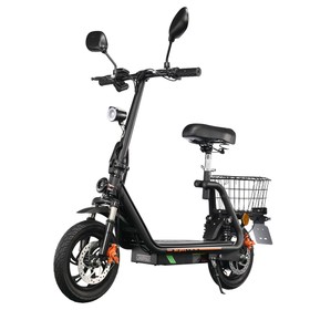 TWOFISH M5 PRO-E EEC-zertifizierter Elektroroller 500 W, Schwarz