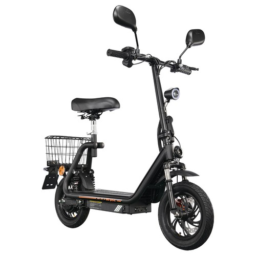 TWOFISH M5 PRO-E EEC-zertifizierter Elektroroller 500 W, Schwarz