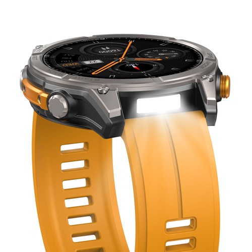 Zeblaze Stratos 4 Robuste Outdoor-Smartwatch Orange