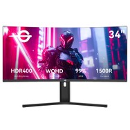 TITAN ARMY C34A1R Écran de jeu 34 pouces écran incurvé 3440 x 1440 1500R taux de rafraîchissement de 165 Hz HDR400 MPRT 1 ms