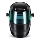 Refurbished Mecpow MPWM-2401D Auto Darkening Welding Helmet with 180° Viewing Angle, Headgear Knobs, Solar Cell/Lithium Battery Power