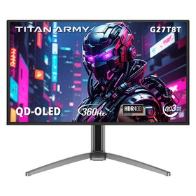 Refurbished TITAN ARMY G27T8T QD-OLED 26.5 inch Gaming Monitor