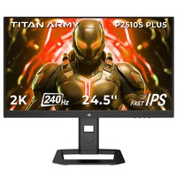 TITAN ARMY P2510S PLUS Gaming Monitor 24.5 hüvelyk IPS 240Hz 1440p HDR500