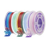 5kg Mecpow Filament PLA (2kg PLA Haute Vitesse mat + 3kg PLA) - Arc-en-Ciel