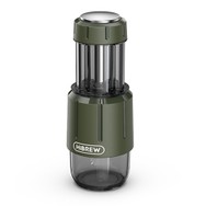 HiBREW H4D Machine à Café Portable 2-en-1 Expresso Manuel à Pression pour Capsules & Moulu Système Chaud/Froid