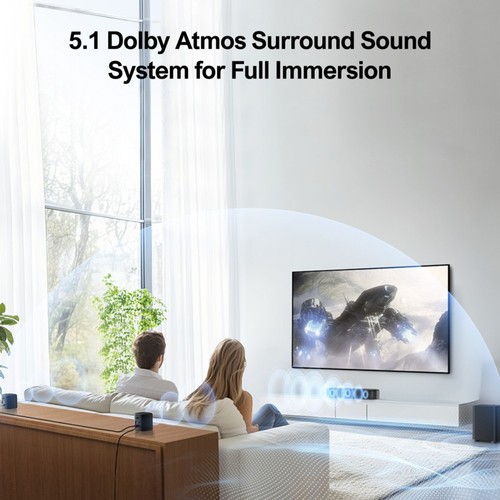 Ultimea Aura A50 Pro 5.1 Soundbar 1 Paar Steady 310 Lautsprecherständer