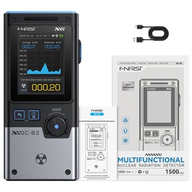 FNIRSI GC-03 Multifunctional Radiation Detector Black
