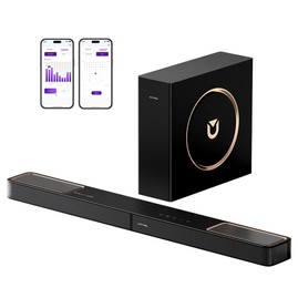 Ultimea Skywave F30 3.1.2 Barre de son Dolby Atmos contrôle par application puissance de crête de 300 W Bluetooth 5.4