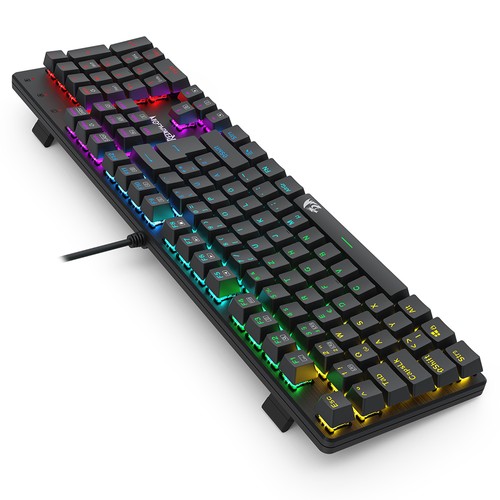 Redragon K671-DE Mekaniskt tangentbord DE-layout, RGB, Hot-Swap-funktion