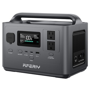 Coupon Geekbuying AFERIY P040 Portable Power Station, 400W 256Wh Outdoor Generator, 5 Outputs, 1.2H Full Charge, 3500+ Cycles LiFePO₄ Battery