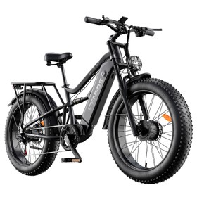 FENGQS H6PRO Electric Bike 1000W*2 52V 20Ah Grey