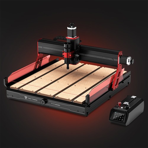 TWO TREES TTC6050 CNC-Fräsmaschine Router-Staubsauger 500W Luftkühlungs-Kit