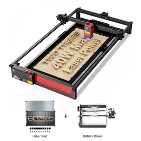 TWO TREES TS2-40 Max 40W Laser Engraver Bed Rotary Roller