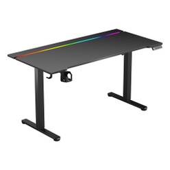 ACGAM JSD5-A1-02 Elektromos Magasság Állítható Íróasztal RGB LED Fényszalaggal