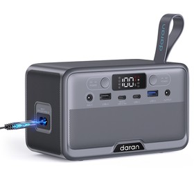 DaranEner YOUYO R100 100W Tragbares Kraftwerk Grau