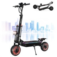 FENGQS GT8 PRO Electric Scooter, 2800W*2 Motor, 67.2V 38Ah Battery, 11 inch Tires, 80km/h Max Speed, 90km Range, Hydraulic Disc Brakes, Dual Suspension System, LCD Display