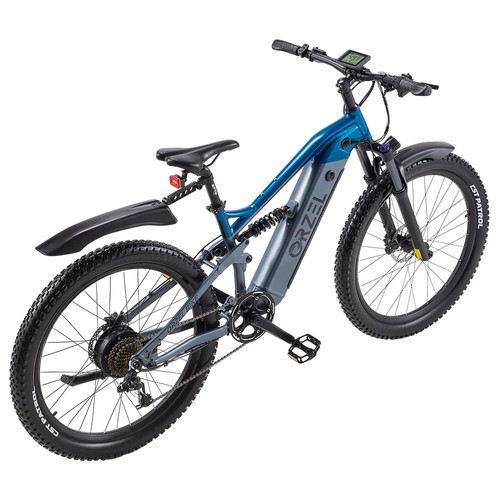 ORZELEBIKE M49 Elektrofahrrad 500W 48V 20AH Blau
