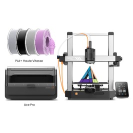 Anycubic Kobra 3 V2 Combo Imprimante 3D + 4kg Filament PLA+ haute vitesse