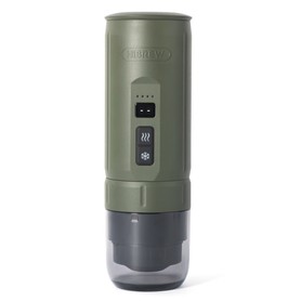 HIBREW H4C Tragbare Espressomaschine, handliche Kaffeemaschine für Camping, Reisen und den Heimgebrauch, Grün - Klassisch