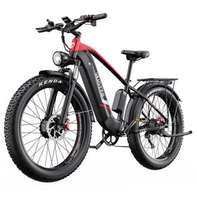 DUOTTS F26 elektromos kerékpár 26 hüvelykes 55Km/h 20Ah 750W * 2 dupla motorral, fekete