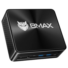 BMAX B7A Pro Mini PC AMD Ryzen 5 7430U 6 cœurs 4.3 GHz max. Wi-Fi 6 Bluetooth 5.2 1 prise casque