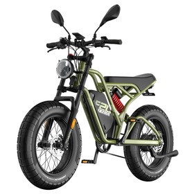 Fafrees F20 Ultra E Bike 750W 25Ah Hydraulic Disc Brakes Black Green