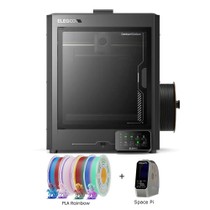 Elegoo Centauri Carbon 3D-Drucker + Creality Space Pi Trockner + 4kg PLA Regenbogen-Filament