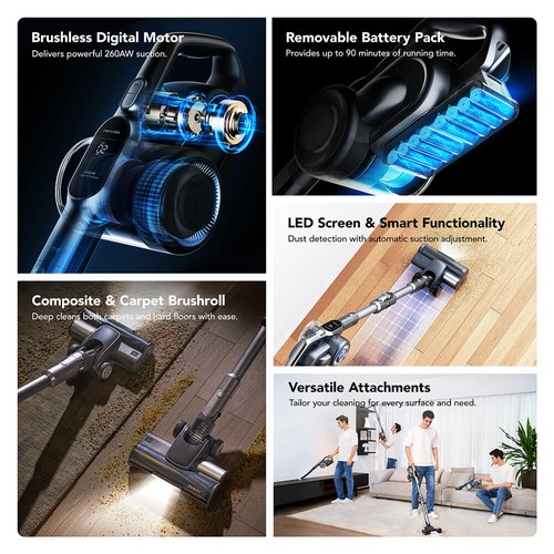 JIMMY H11 Pro Cordless Vacuum Cleaner Dark Gray