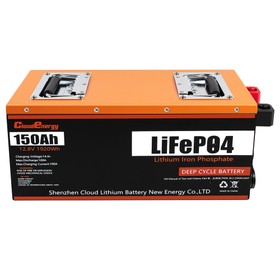 Cloudenergy 12V 150Ah LiFePO4 akkumulátor csomag 1920Wh 