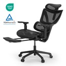 ACGAM CG-5245M Chaise de bureau ergonomique pour jeux vidéo (2025) avec repose-pieds accoudoirs réglables en 3D