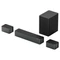 Ultimea Poseidon M4T 5.1 Soundbar-Mélynyomó-Lautsprecher-Kit, Dolby Atmos, 450 W max. Leistung, einstellbarer Surround-Pegel